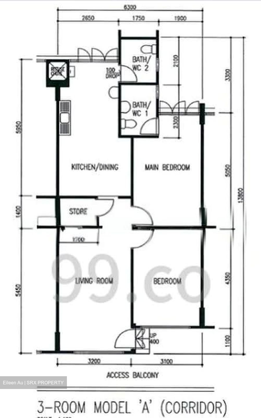 Blk 469 Tampines Street 44 (Tampines), HDB 3 Rooms #585822031